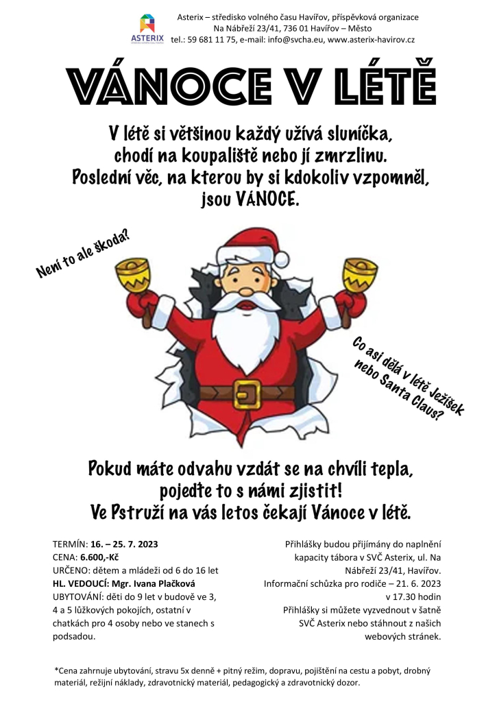 Vánoce v létě