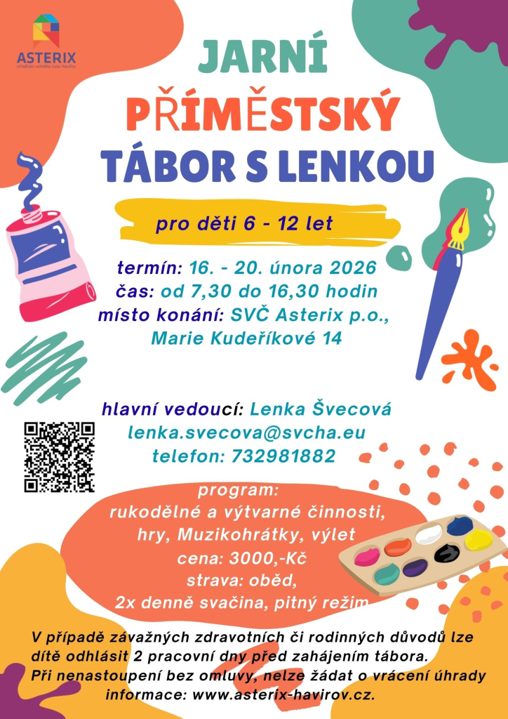 Jarní příměstský tábor s Lenkou