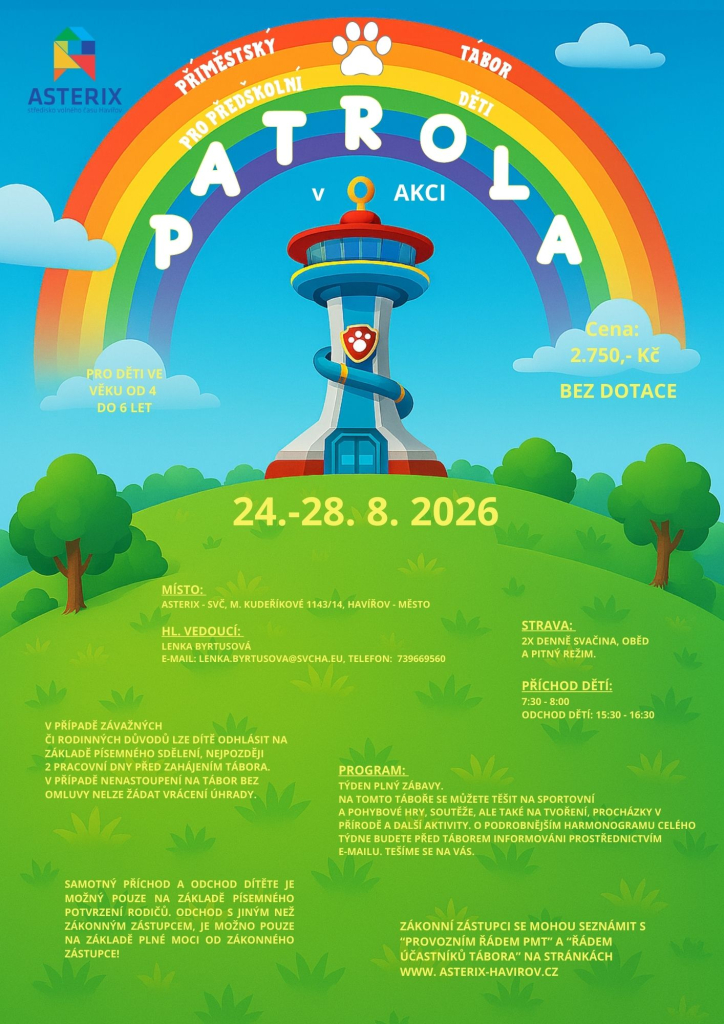 PMT pro předškolní děti Tlapková patrola v akci