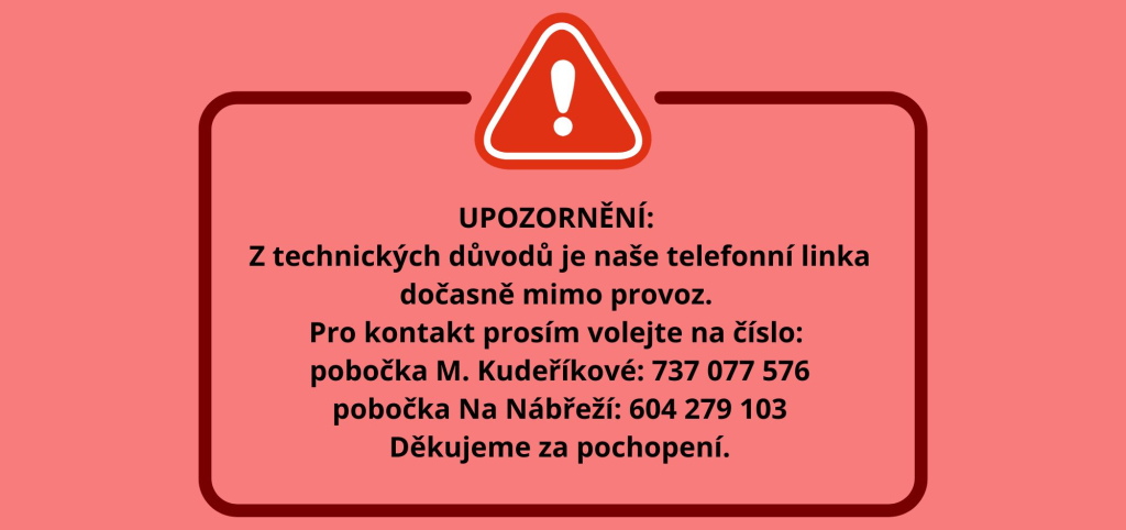 UPOZORNĚNÍ