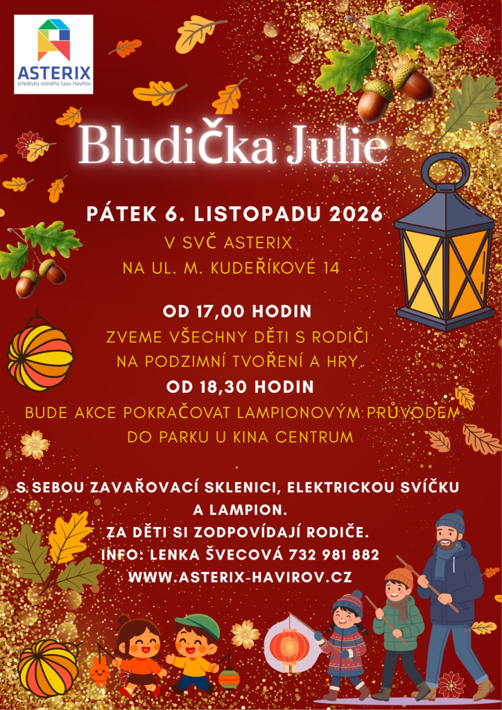Bludička Julie 2026