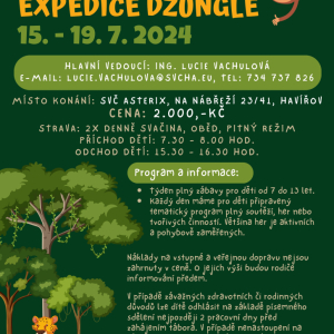 PMT Expedice džungle