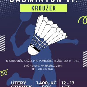 Stále máme místo v tomto kroužku.