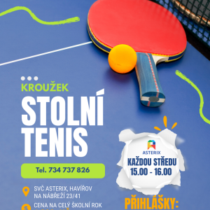 Stále máme místo v tomto kroužku.
