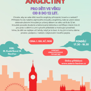 Nový kroužek - ANGLIČTINA