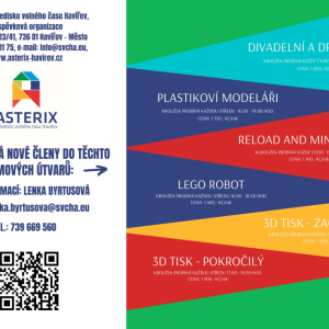 Volná místa v těchto kroužcích