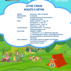 Letní tábor rodičů s dětmi