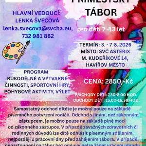 PMT Výtvarný příměstský tábor